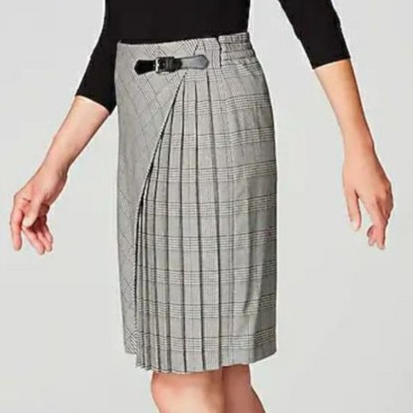 J. Jill Dresses & Skirts - J Jill Pleated Wrap Style Skirt